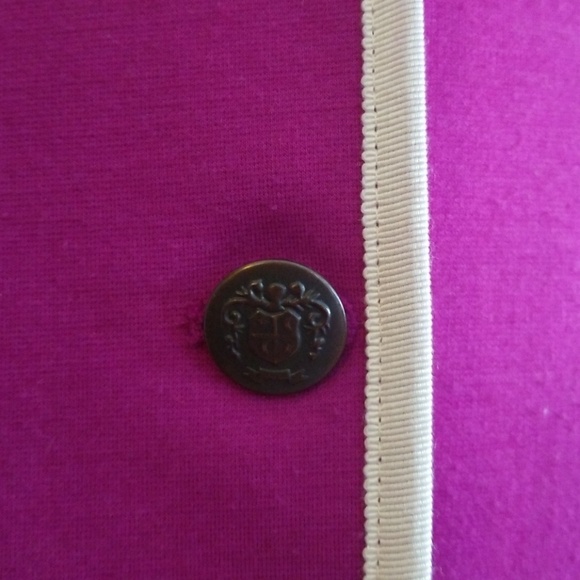 GAP Dark Magenta Academy Blazer in Jersey - Picture 5 of 7